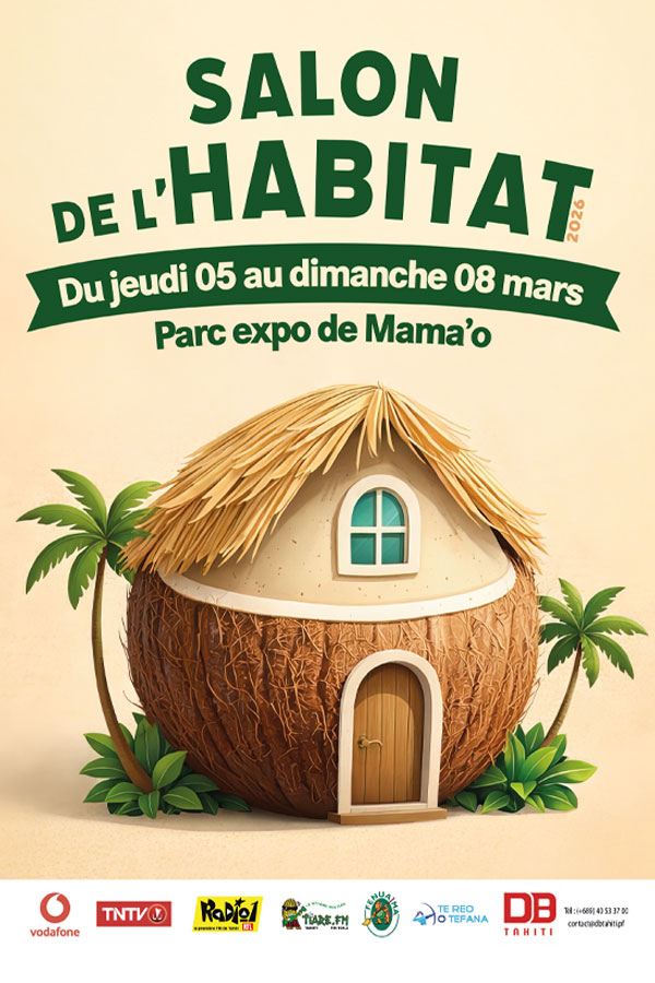 Affiche Salon de l'habitat DB Tahiti